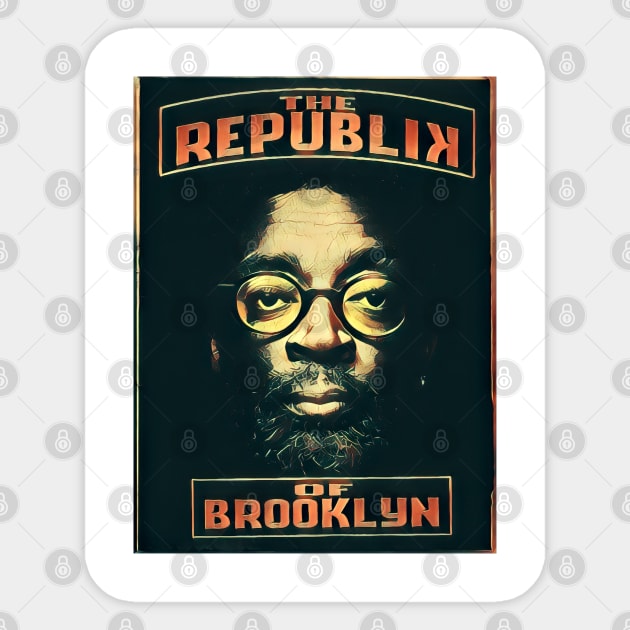 Brooklyn Legend Spike Lee Sticker by Digz